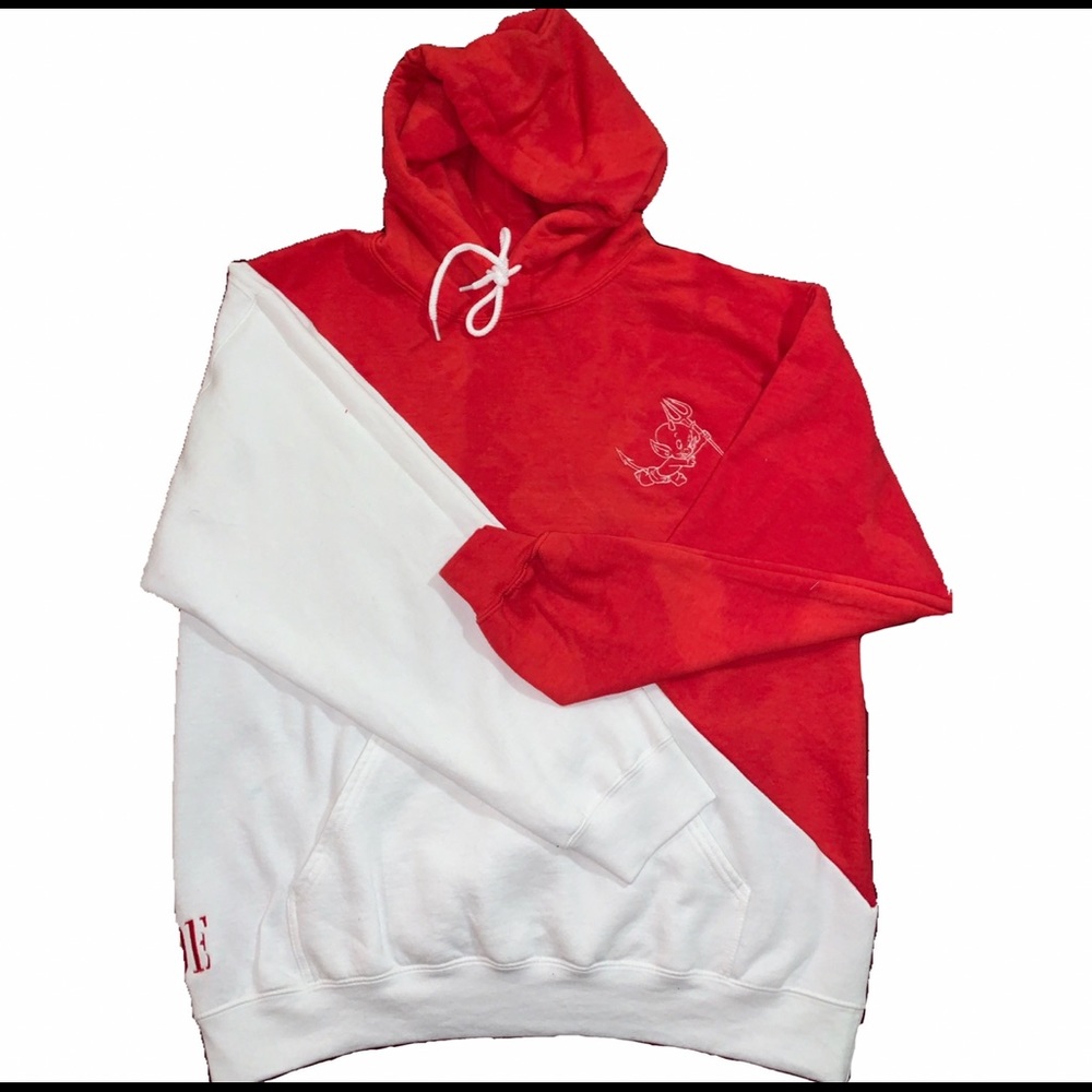 Baby devil split hoodie